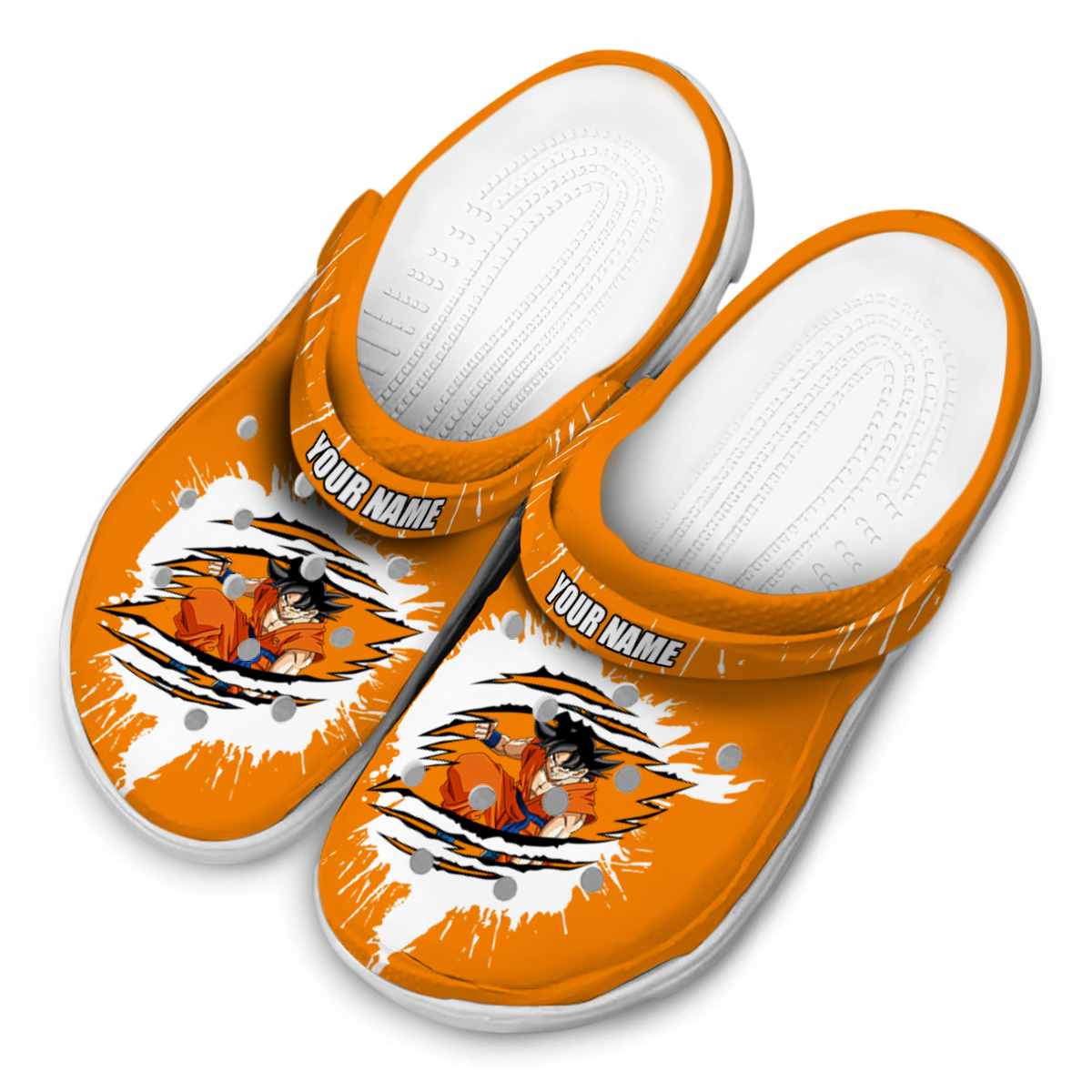 Merchidea Dragon Ball Anime Crocs Crocband Clogs Shoes Comfortable For Men Women and Kids