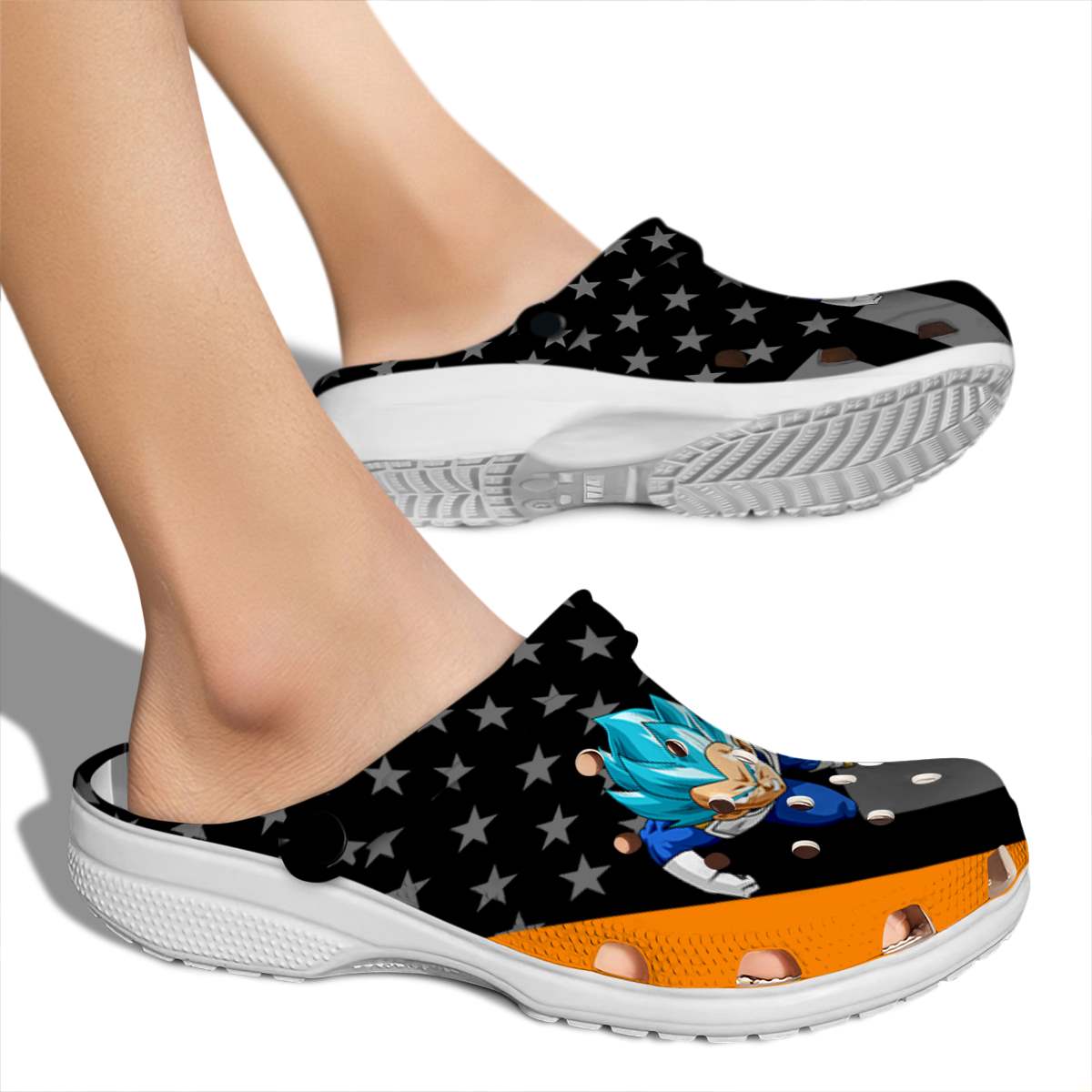 Merchidea Dragon Ball Anime Crocs Crocband Clogs Shoes Comfortable For Men Women and Kids
