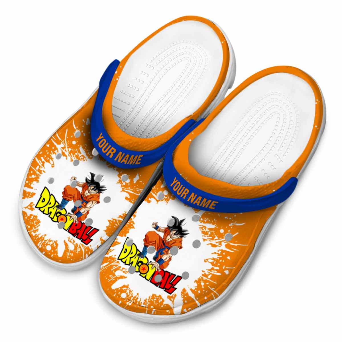 Merchidea Dragon Ball Anime Crocs Crocband Clogs Shoes Comfortable For Men Women and Kids