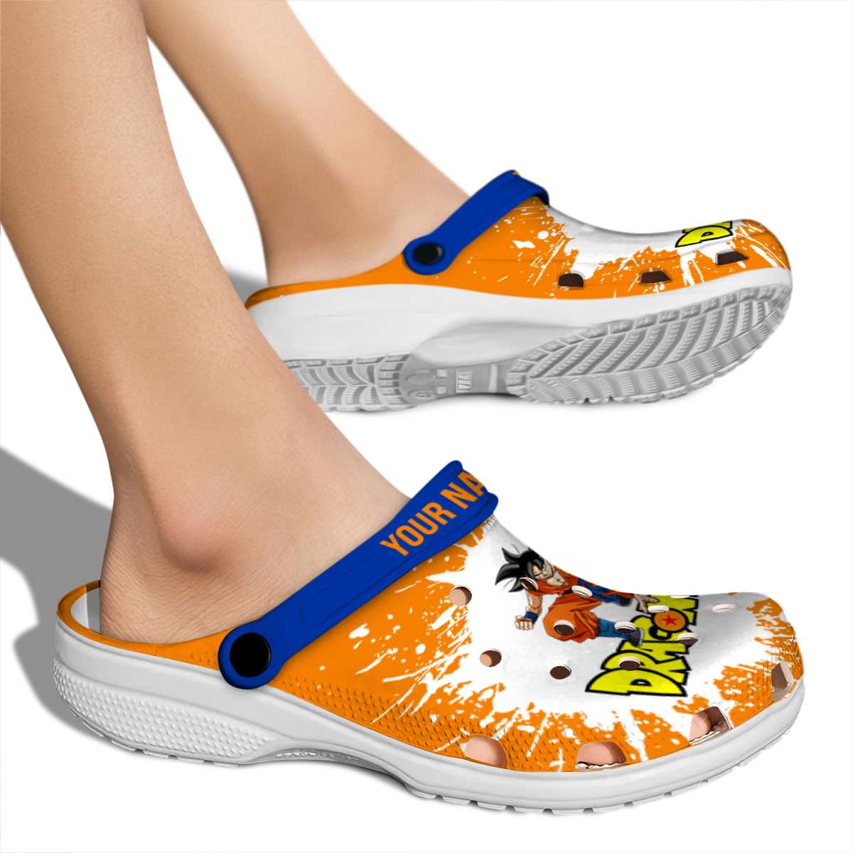 Merchidea Dragon Ball Anime Crocs Crocband Clogs Shoes Comfortable For Men Women and Kids