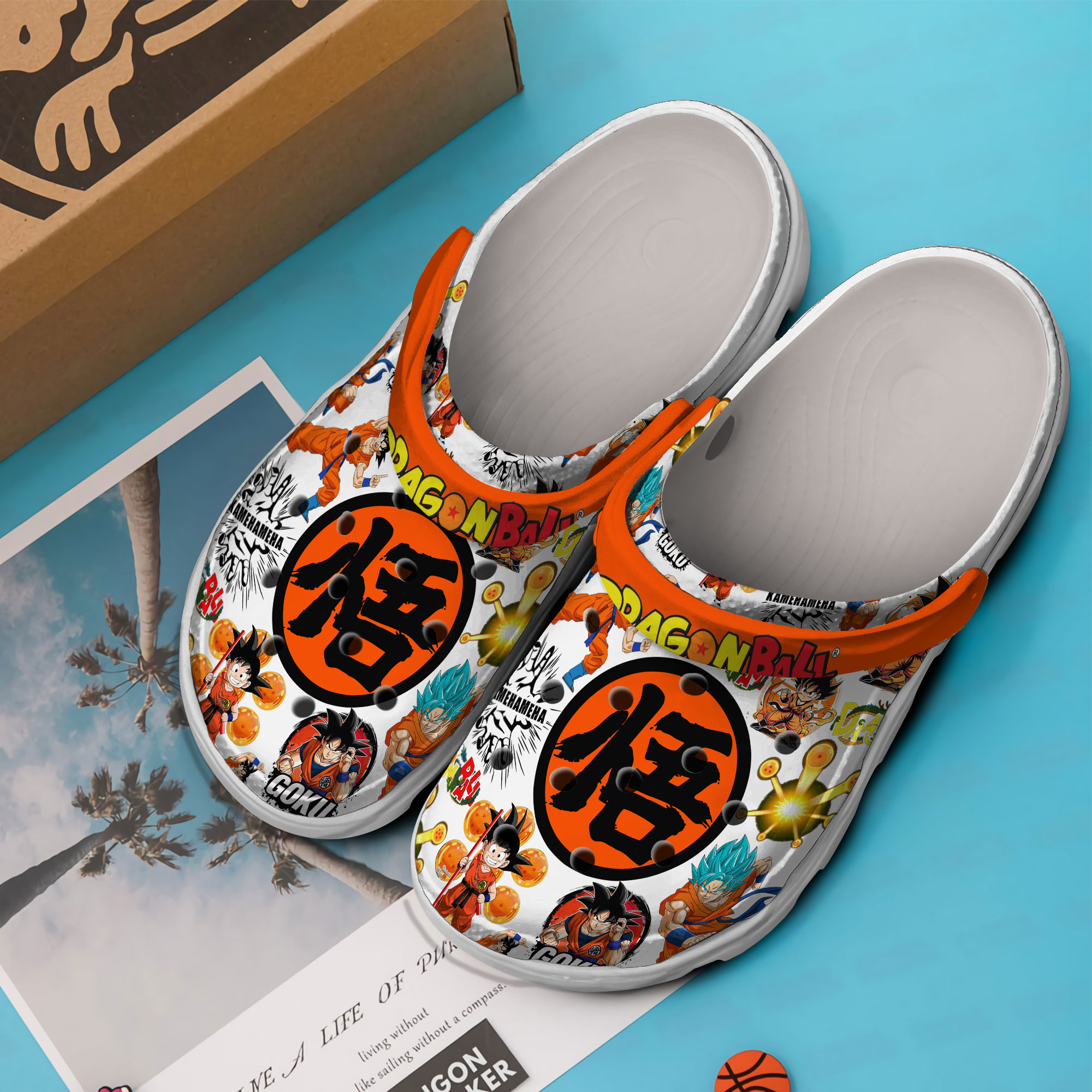 Merchidea Dragon Ball Anime Crocs Crocband Clogs Shoes Comfortable For Men Women and Kids