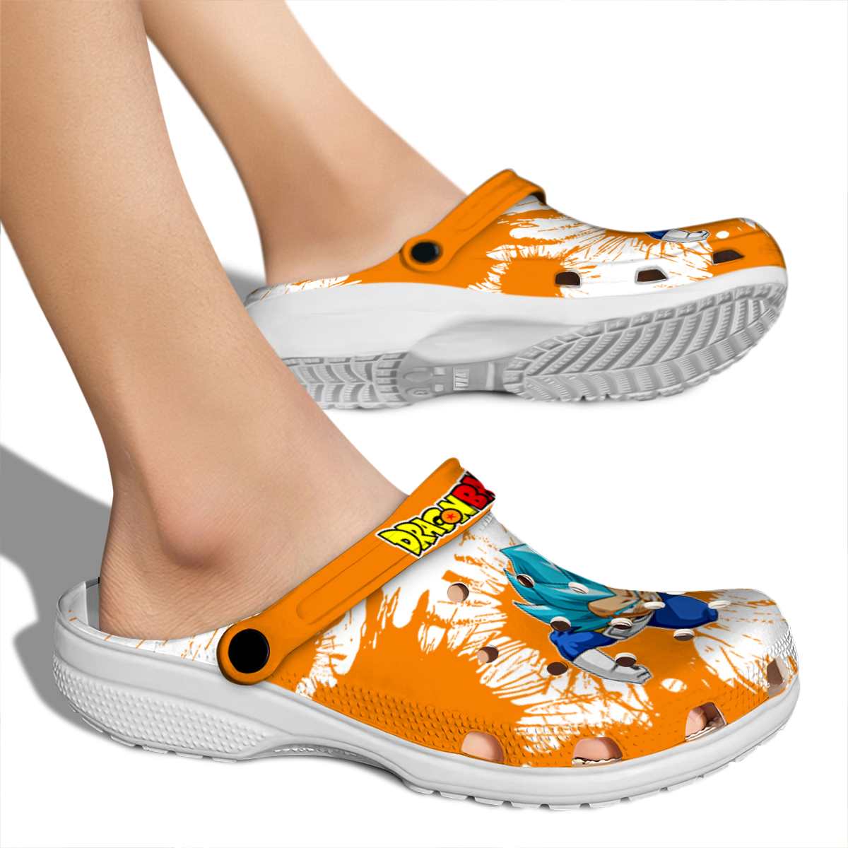 Merchidea Dragon Ball Anime Crocs Crocband Clogs Shoes Comfortable For Men Women and Kids
