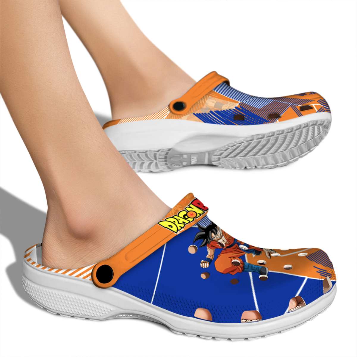 Merchidea Dragon Ball Anime Crocs Crocband Clogs Shoes Comfortable For Men Women and Kids