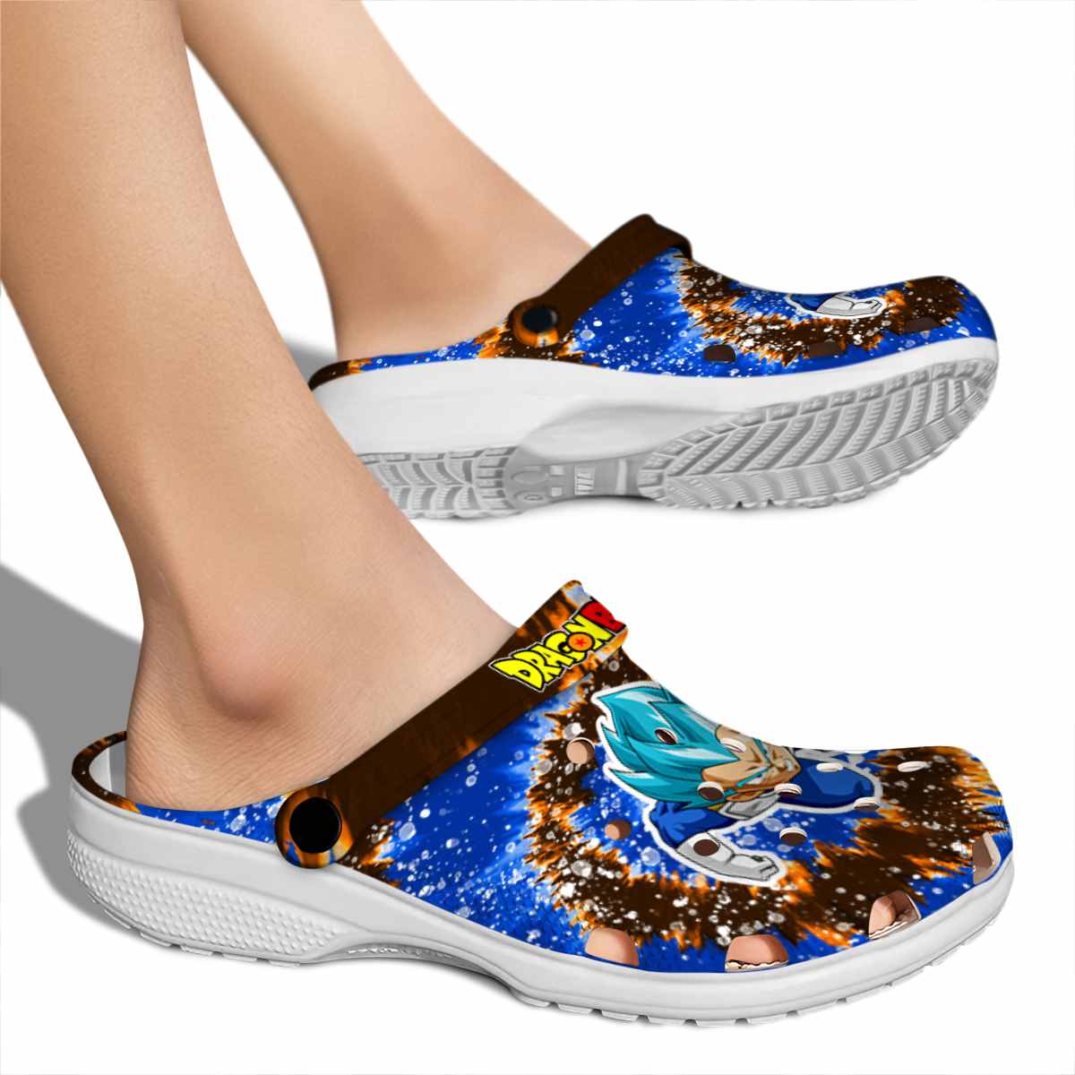 Merchidea Dragon Ball Anime Crocs Crocband Clogs Shoes Comfortable For Men Women and Kids