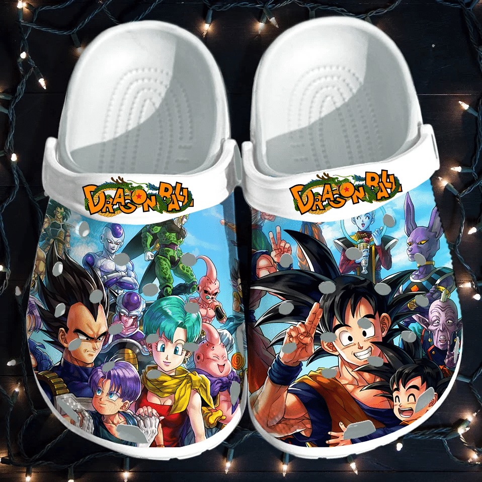 Merchidea Dragon Ball Crocs Clog Shoes