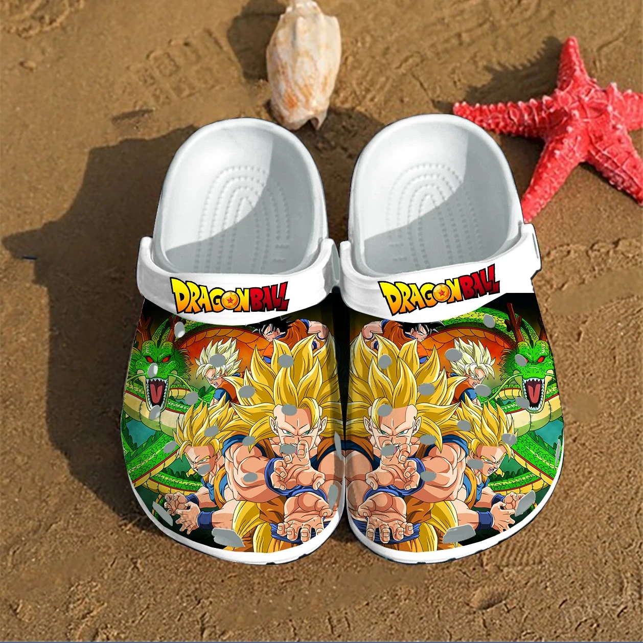 Merchidea Dragon Ball Crocs Clog Shoes