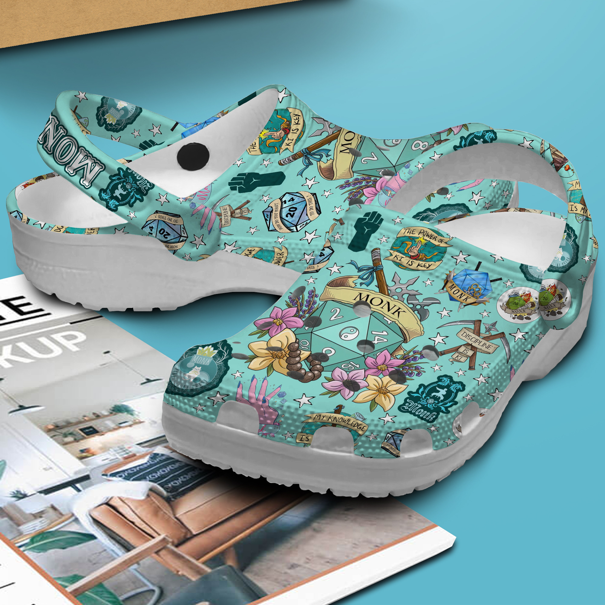 Merchidea Dungeons And Dragons Movie Game Crocs Crocband Clogs Shoes Comfortable For Men Women and Kids