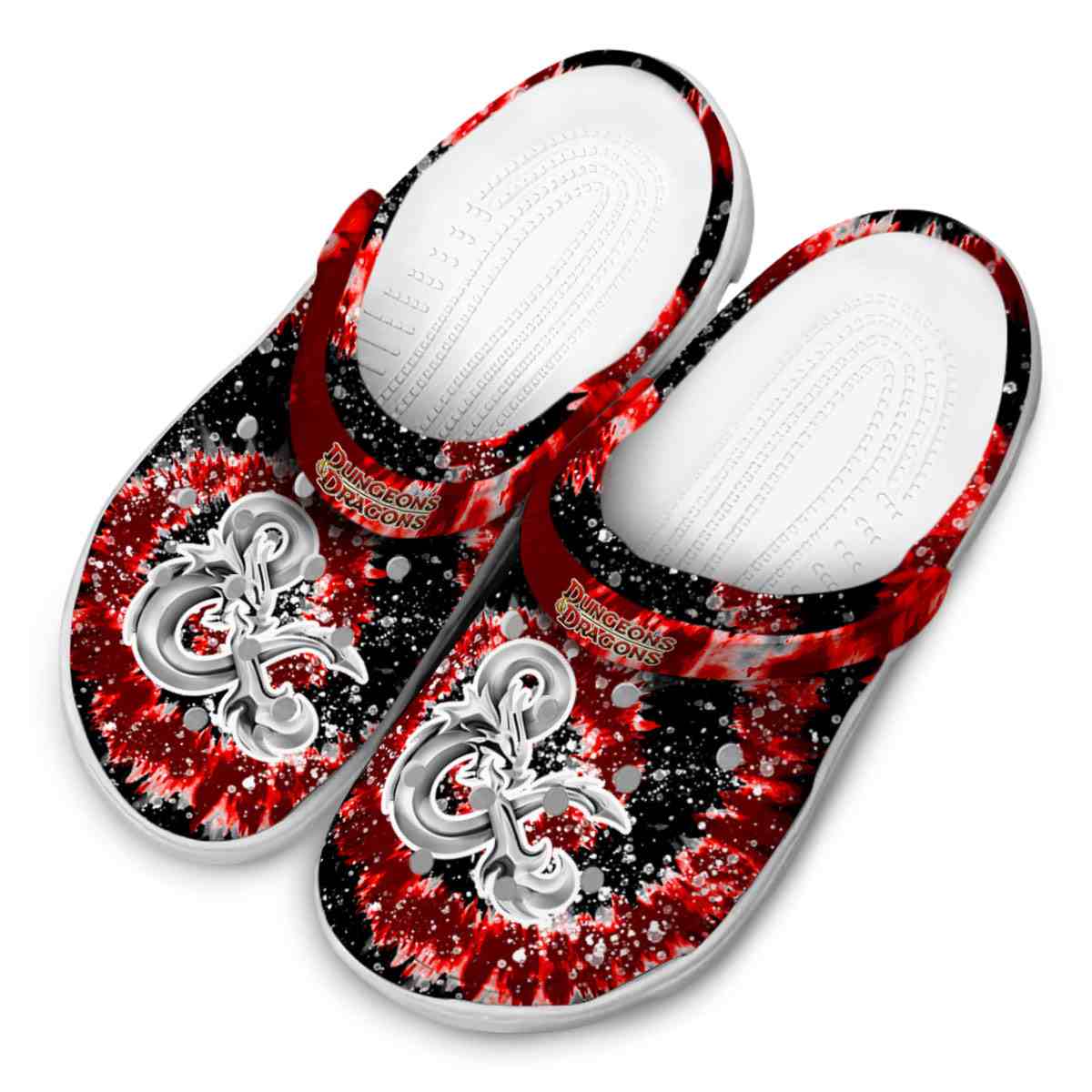 Merchidea Dungeons & Dragons Movie Crocs Crocband Clogs Shoes Comfortable For Men Women and Kids