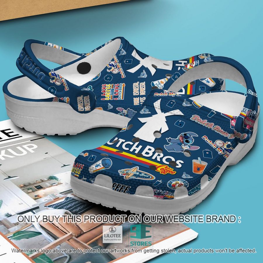 Merchidea Dutch Bros Coffee Crocs Crocband Clogs Shoes Comfortable For Men Women and Kids