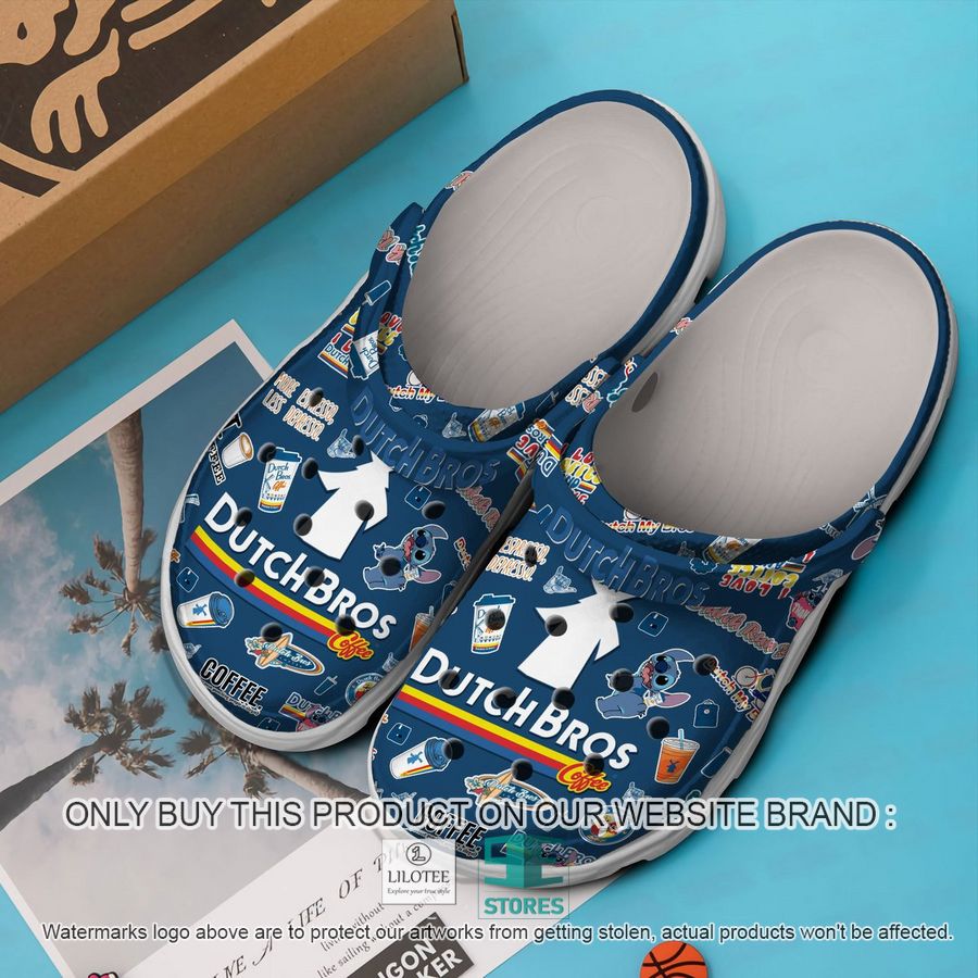 Merchidea Dutch Bros Coffee Crocs Crocband Clogs Shoes Comfortable For Men Women and Kids