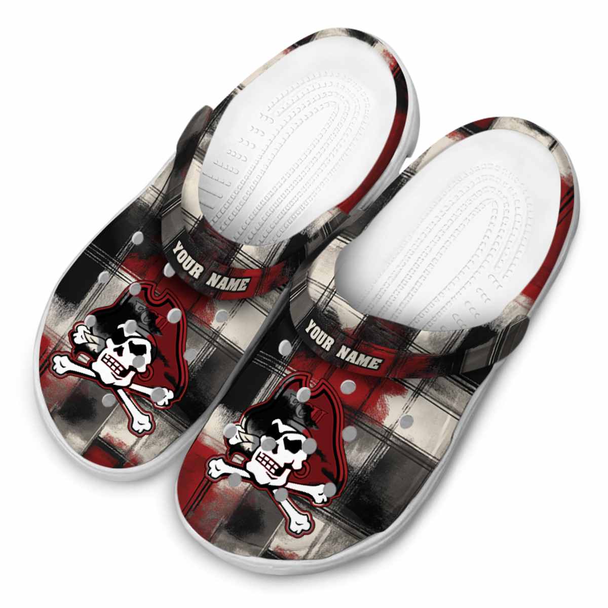 Merchidea East Carolina Pirates NCAA Sport Crocs Crocband Clogs Shoes Comfortable For Men Women and Kids