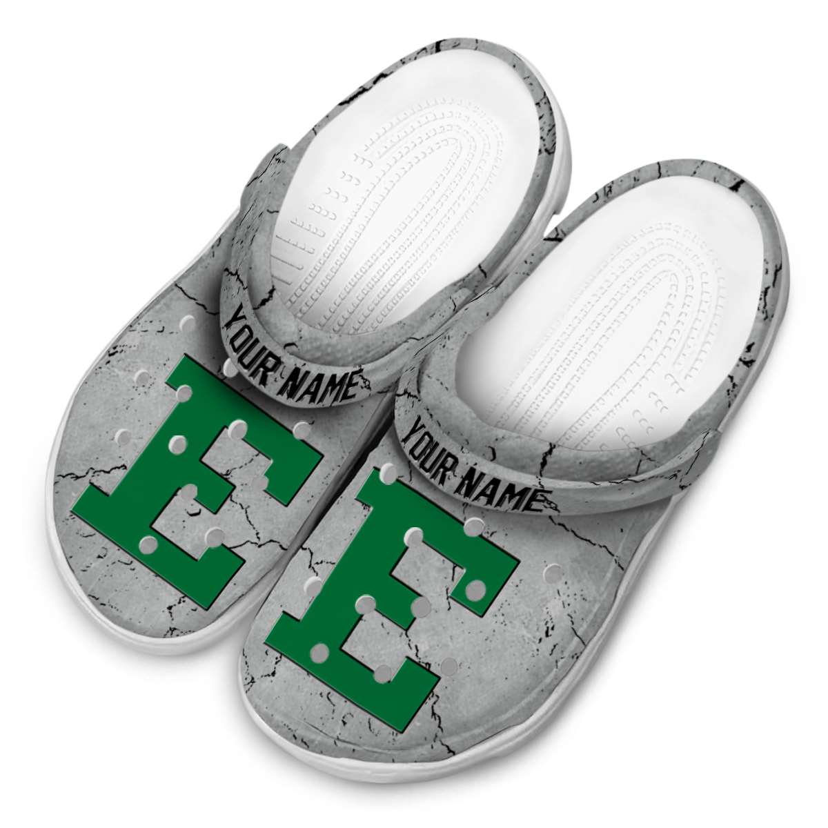 Merchidea Eastern Michigan Eagles NCAA Sport Crocs Crocband Clogs Shoes Comfortable For Men Women and Kids