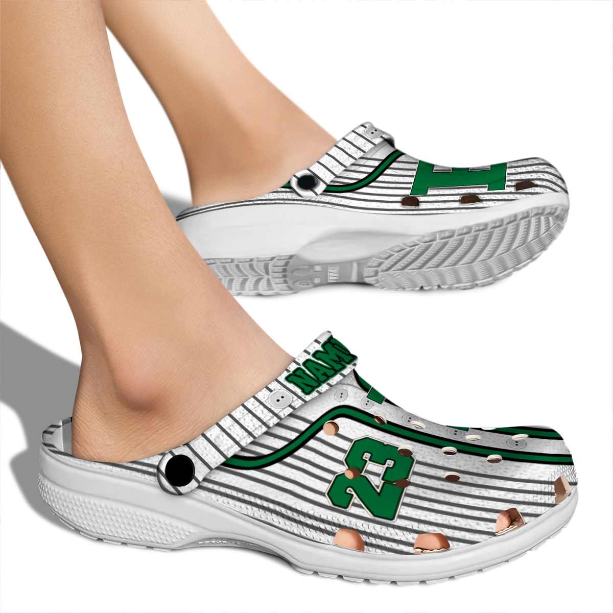 Merchidea Eastern Michigan Eagles NCAA Sport Crocs Crocband Clogs Shoes Comfortable For Men Women and Kids