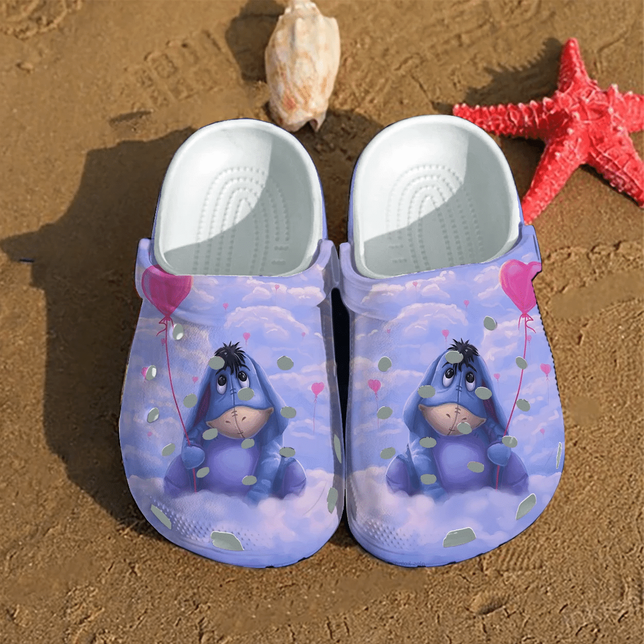 Merchidea Eeyore Crocs Clog Shoes