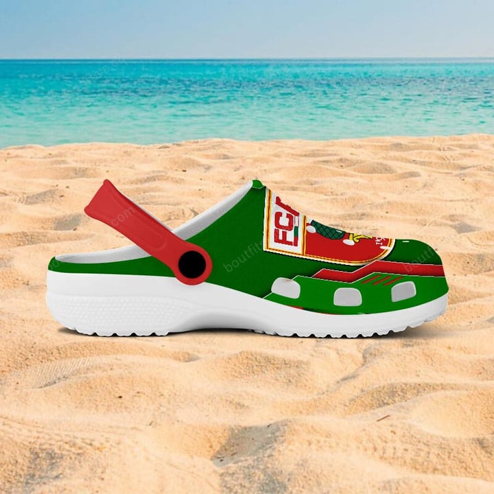 Merchidea FC Augsburg Bundesliga Sport Crocs Crocband Clogs Shoes Comfortable For Men Women and Kids