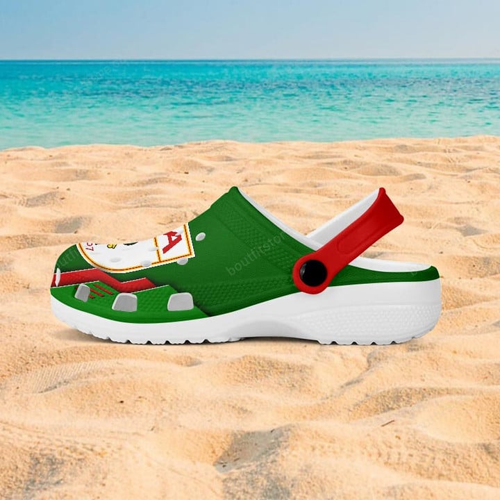 Merchidea FC Augsburg Bundesliga Sport Crocs Crocband Clogs Shoes Comfortable For Men Women and Kids