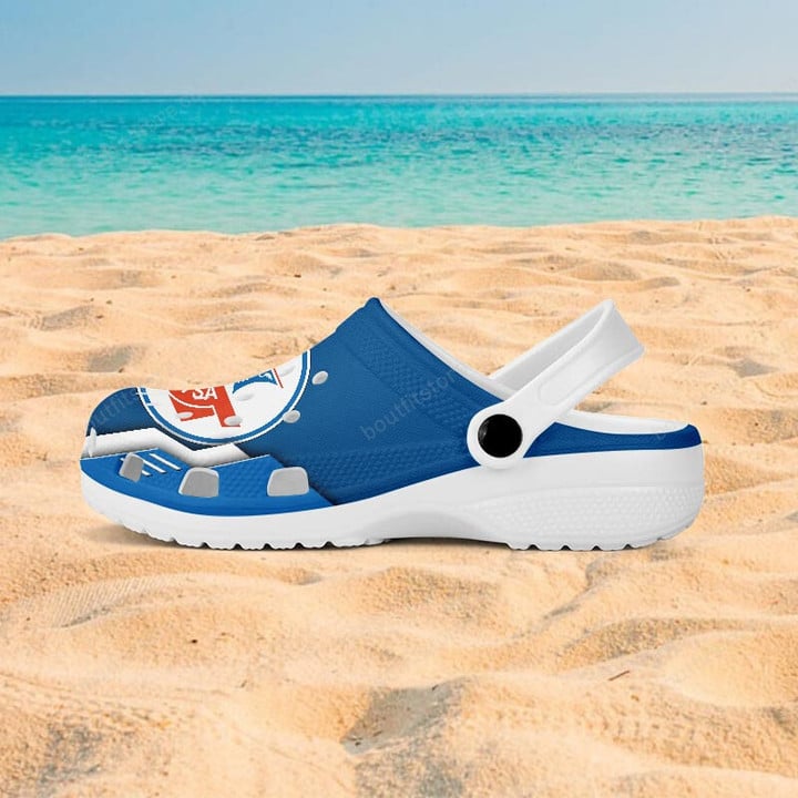 Merchidea FC Hansa Rostock Liga Sport Crocs Crocband Clogs Shoes Comfortable For Men Women and Kids