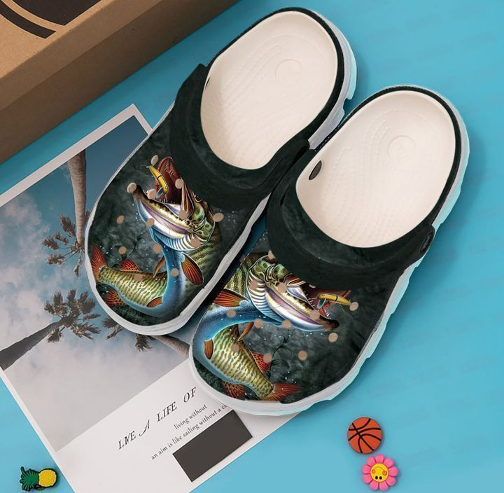 Merchidea Fishing Love Classic Clogs Shoes