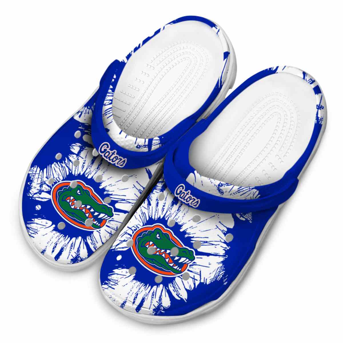 Merchidea Florida Gators NCAA Sport Crocs Crocband Clogs Shoes Comfortable For Men Women and Kids