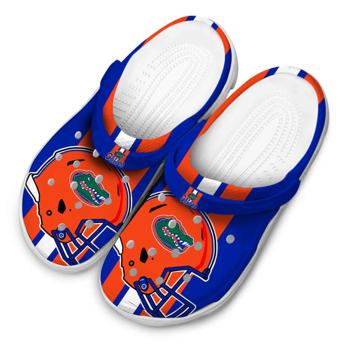 Merchidea Florida Gators NCAA Sport Crocs Crocband Clogs Shoes Comfortable For Men Women and Kids