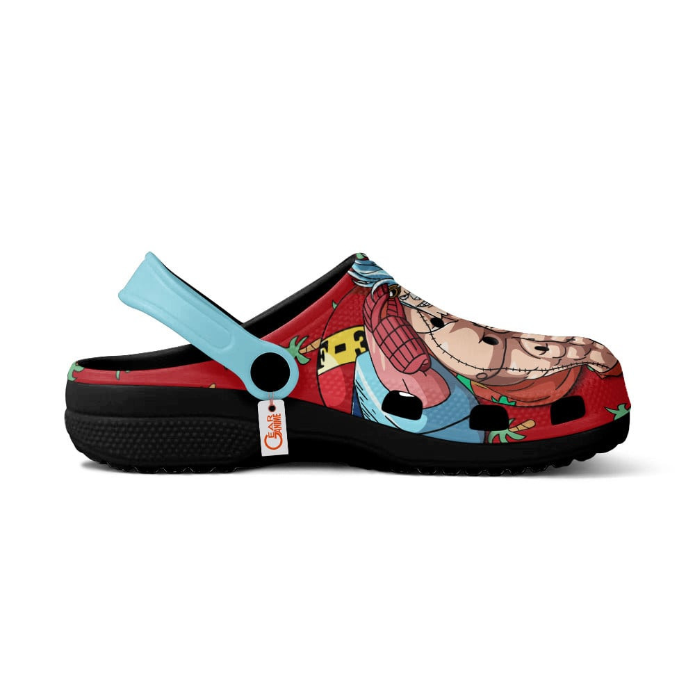 Merchidea Franky One Piece Anime Crocs Crocband Clogs Shoes Comfortable For Men Women and Kids