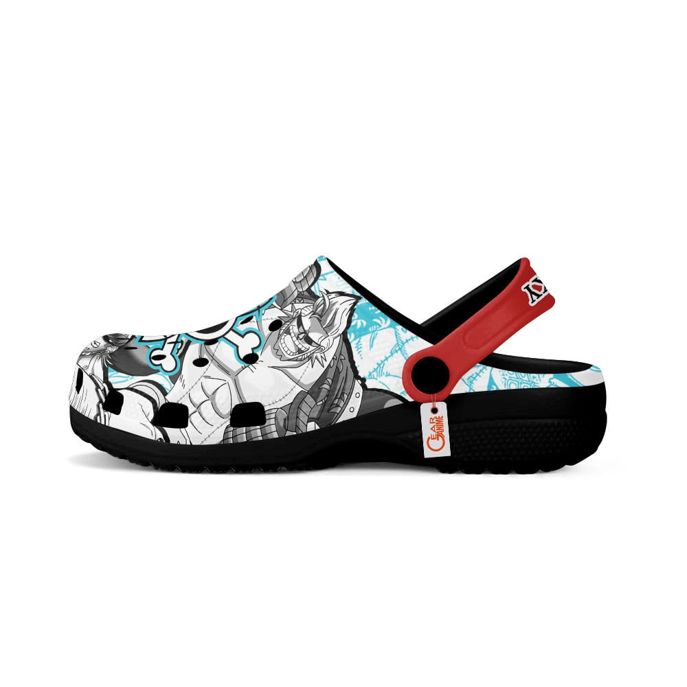 Merchidea Franky One Piece Anime Crocs Crocband Clogs Shoes Comfortable For Men Women and Kids
