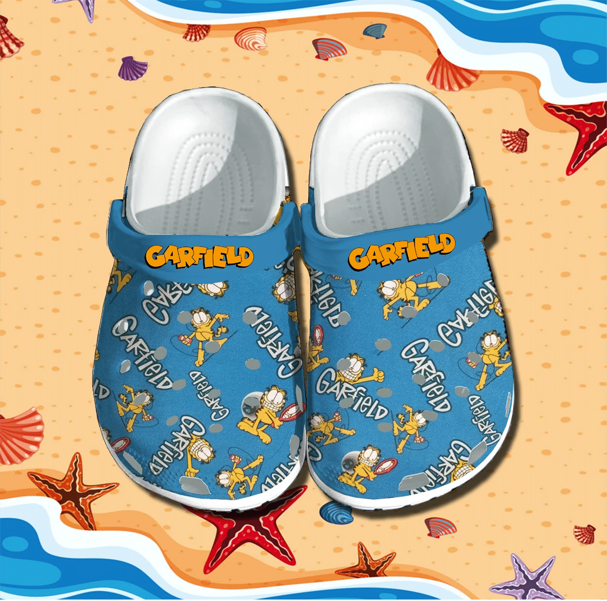 Merchidea Garfield Crocs Clog Shoes