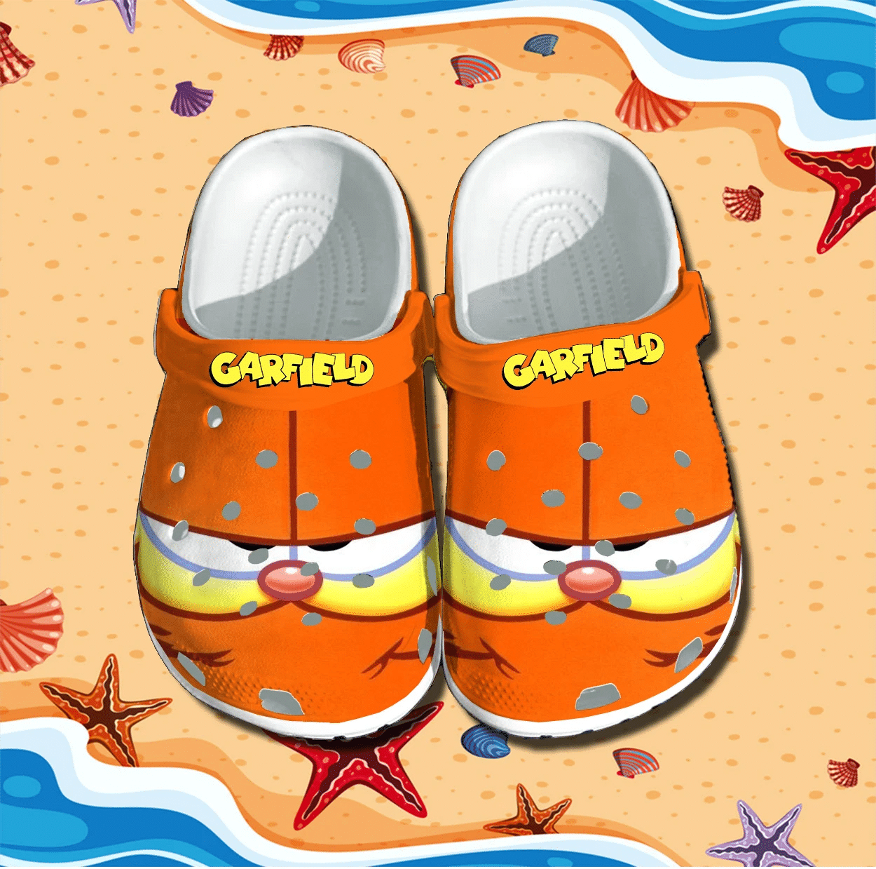 Merchidea Garfield Crocs Clog Shoes