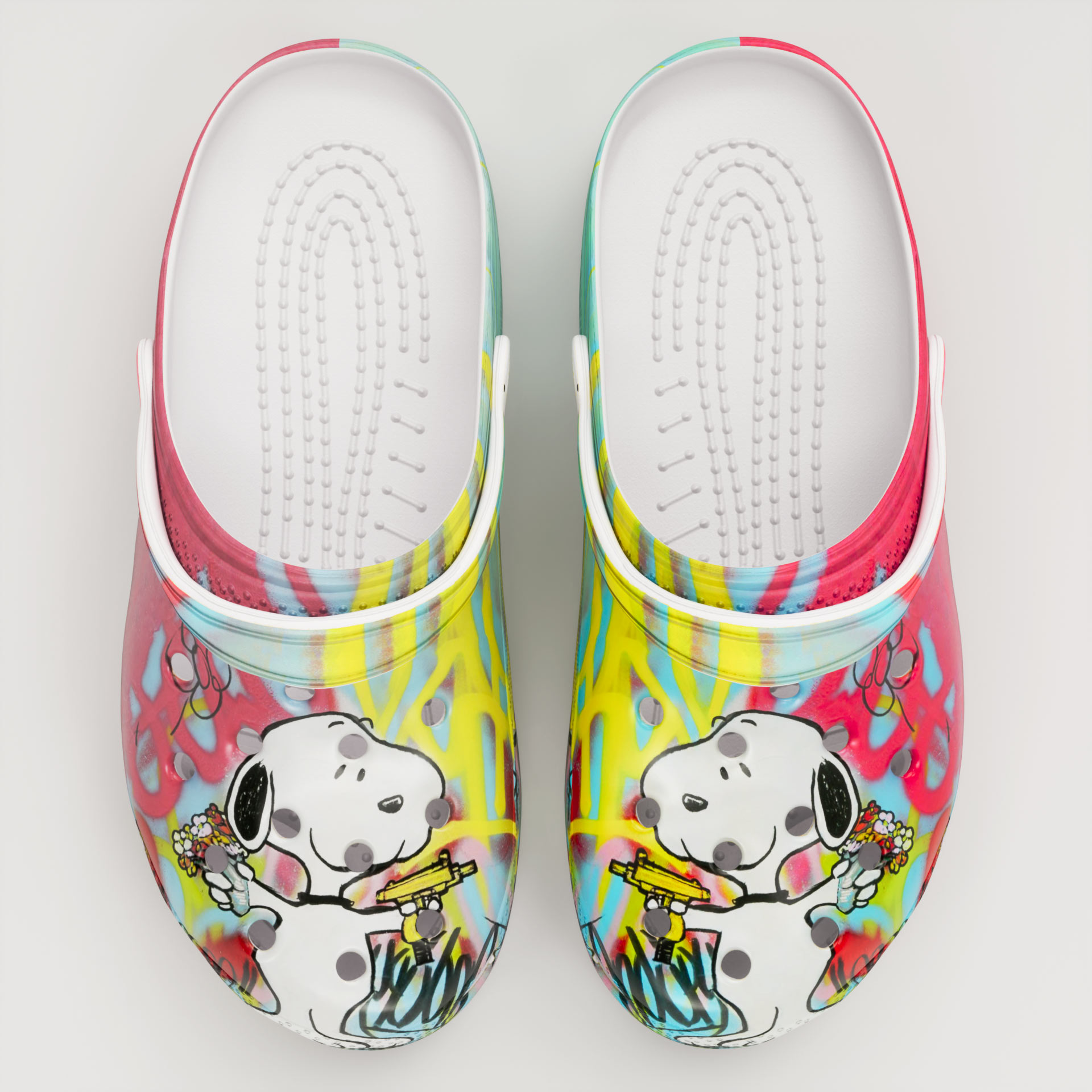 Merchidea Gift Snoopy Peanuts Cartoon Crocs 3D Clog For Men Women Kids Shoes