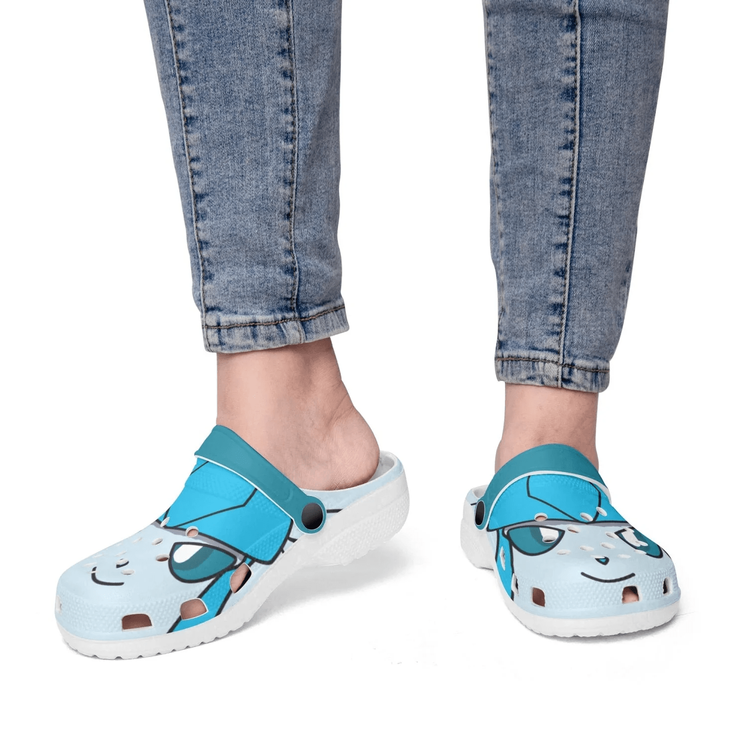 Merchidea Glaceon Pokemon Custom Clogs
