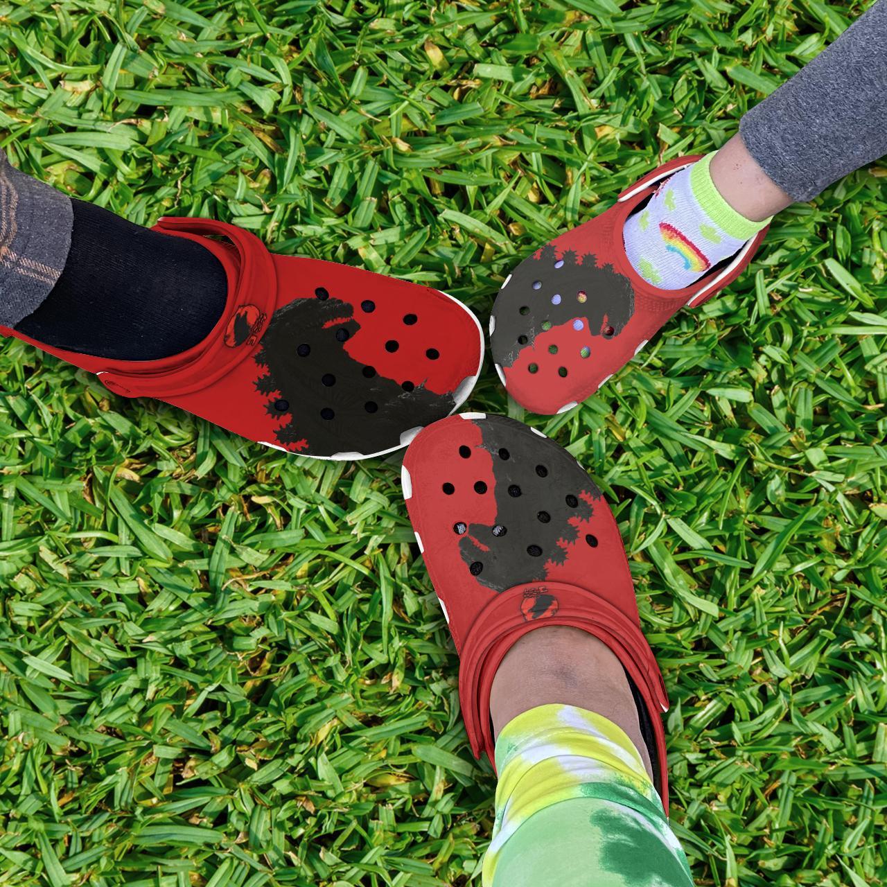 Merchidea Godzilla Movie Crocs Crocband Clogs Shoes Comfortable For Men Women and Kids