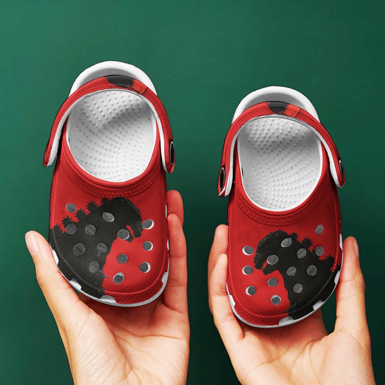 Merchidea Godzilla Movie Crocs Crocband Clogs Shoes Comfortable For Men Women and Kids
