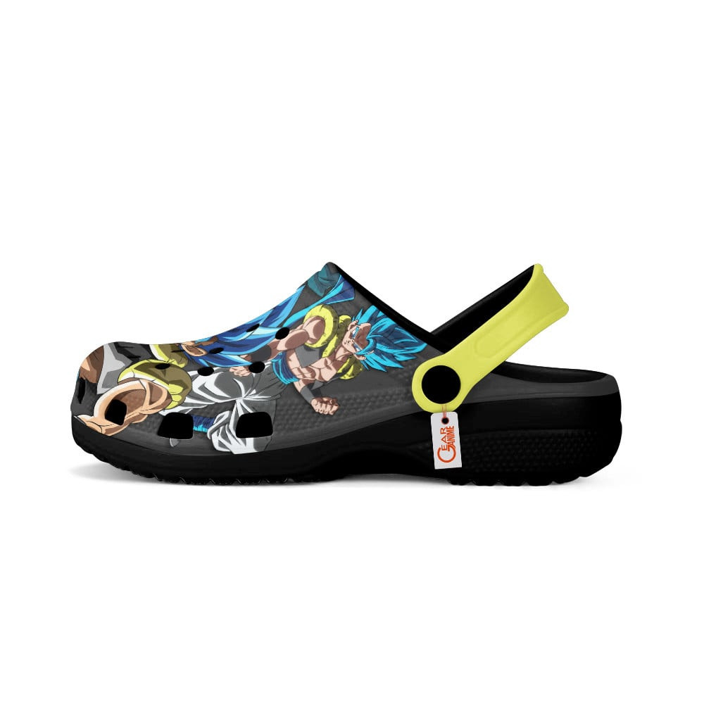 Merchidea Gogeta Dragon Ball Anime Crocs Crocband Clogs Shoes Comfortable For Men Women and Kids