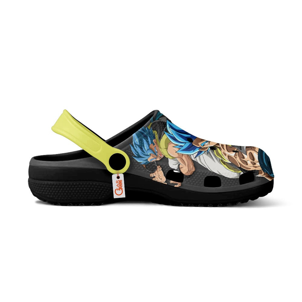 Merchidea Gogeta Dragon Ball Anime Crocs Crocband Clogs Shoes Comfortable For Men Women and Kids