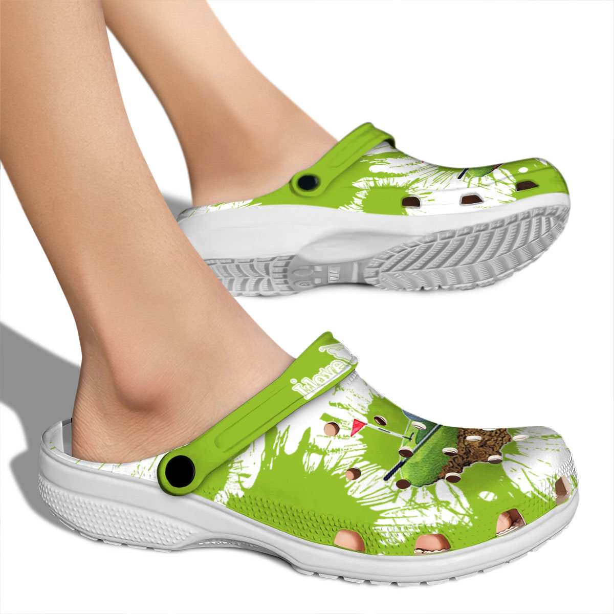 Merchidea Golf Sport Crocs Crocband Clogs Shoes Comfortable For Men Women and Kids