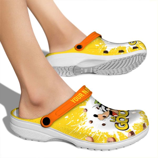 Merchidea Goofy Cartoon Crocs Crocband Clogs Shoes Comfortable For Men Women and Kids