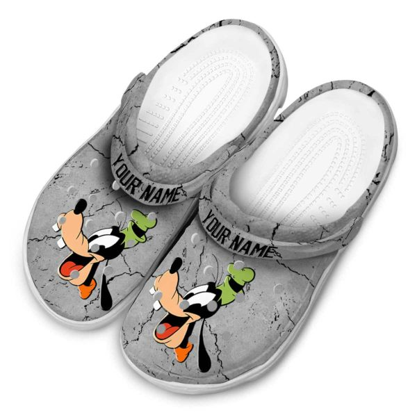 Merchidea Goofy Cartoon Crocs Crocband Clogs Shoes Comfortable For Men Women and Kids