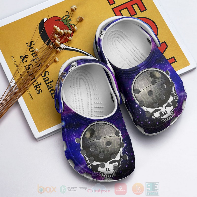 Merchidea Grateful Dead Music Crocs Crocband Clogs Shoes Comfortable For Men Women and Kids