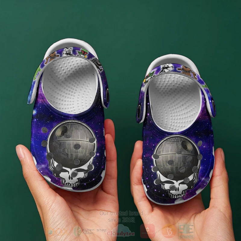 Merchidea Grateful Dead Music Crocs Crocband Clogs Shoes Comfortable For Men Women and Kids