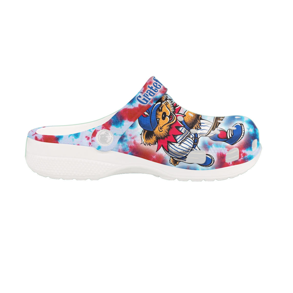 Merchidea Grateful Dead Music Crocs Crocband Clogs Shoes Comfortable For Men Women and Kids