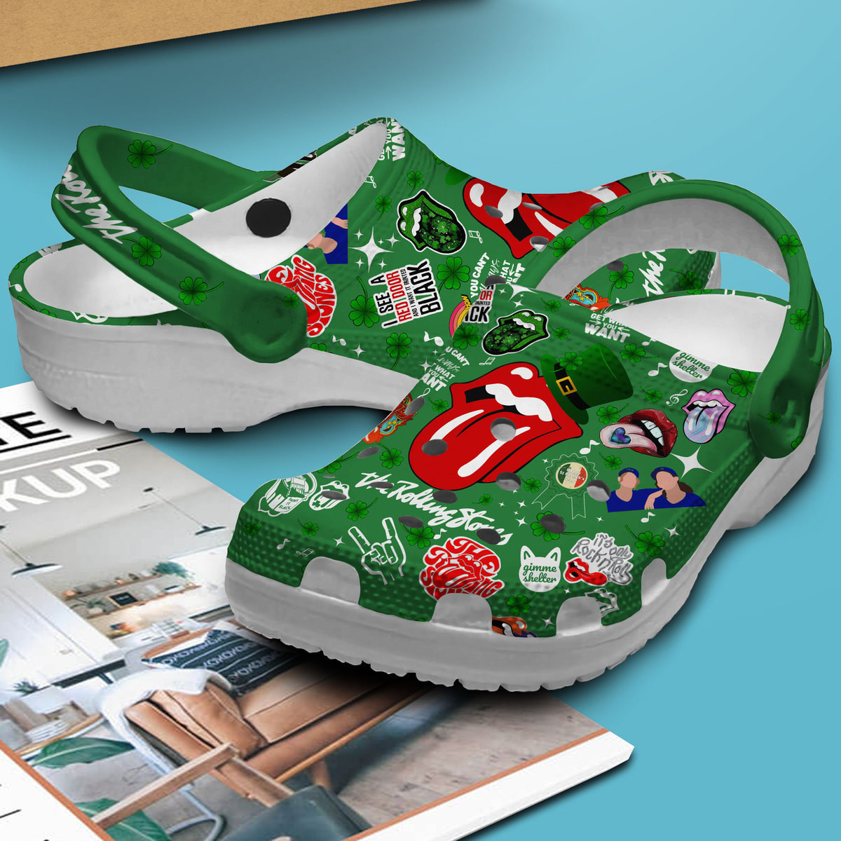 Merchidea Grateful Dead Music Crocs Crocband Clogs Shoes Comfortable For Men Women and Kids