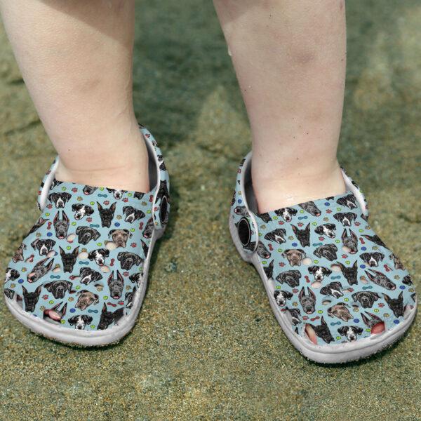 Merchidea Great Dane Dog Crocs Crocband Clogs Shoes Comfortable For Men Women and Kids