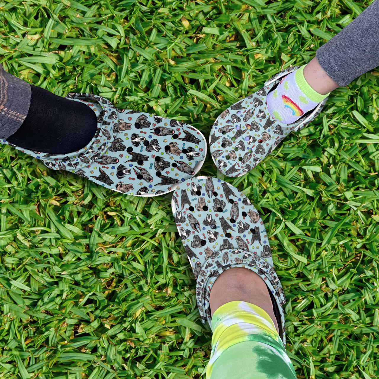 Merchidea Great Dane Dog Crocs Crocband Clogs Shoes Comfortable For Men Women and Kids