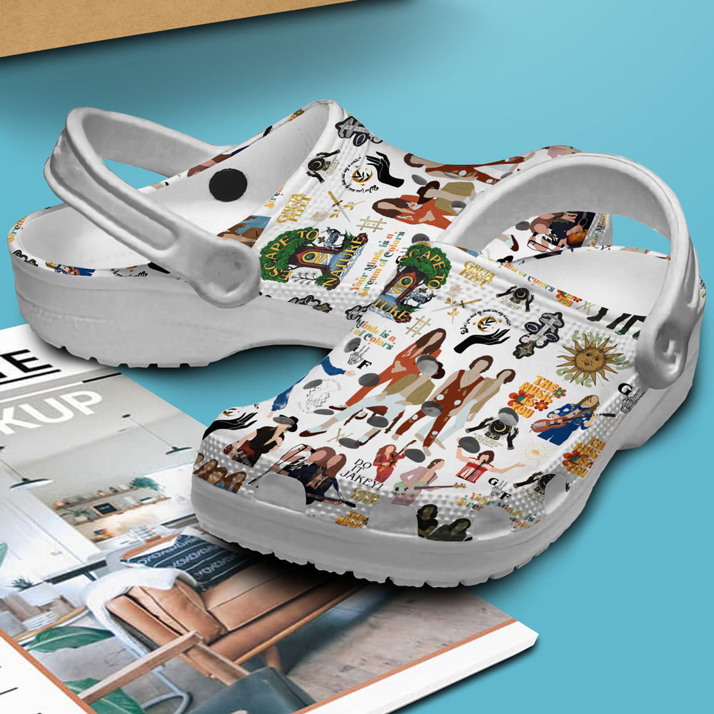 Merchidea Greta Van Fleet Band Music Crocs Crocband Clogs Shoes Comfortable For Men Women and Kids