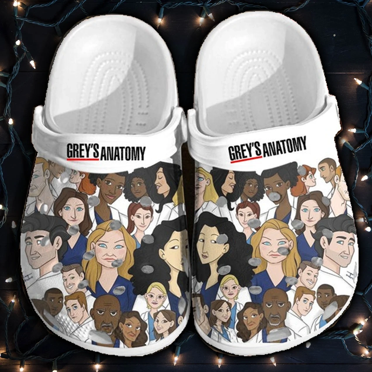 Merchidea Grey's Anatomy Crocs Clog Shoes