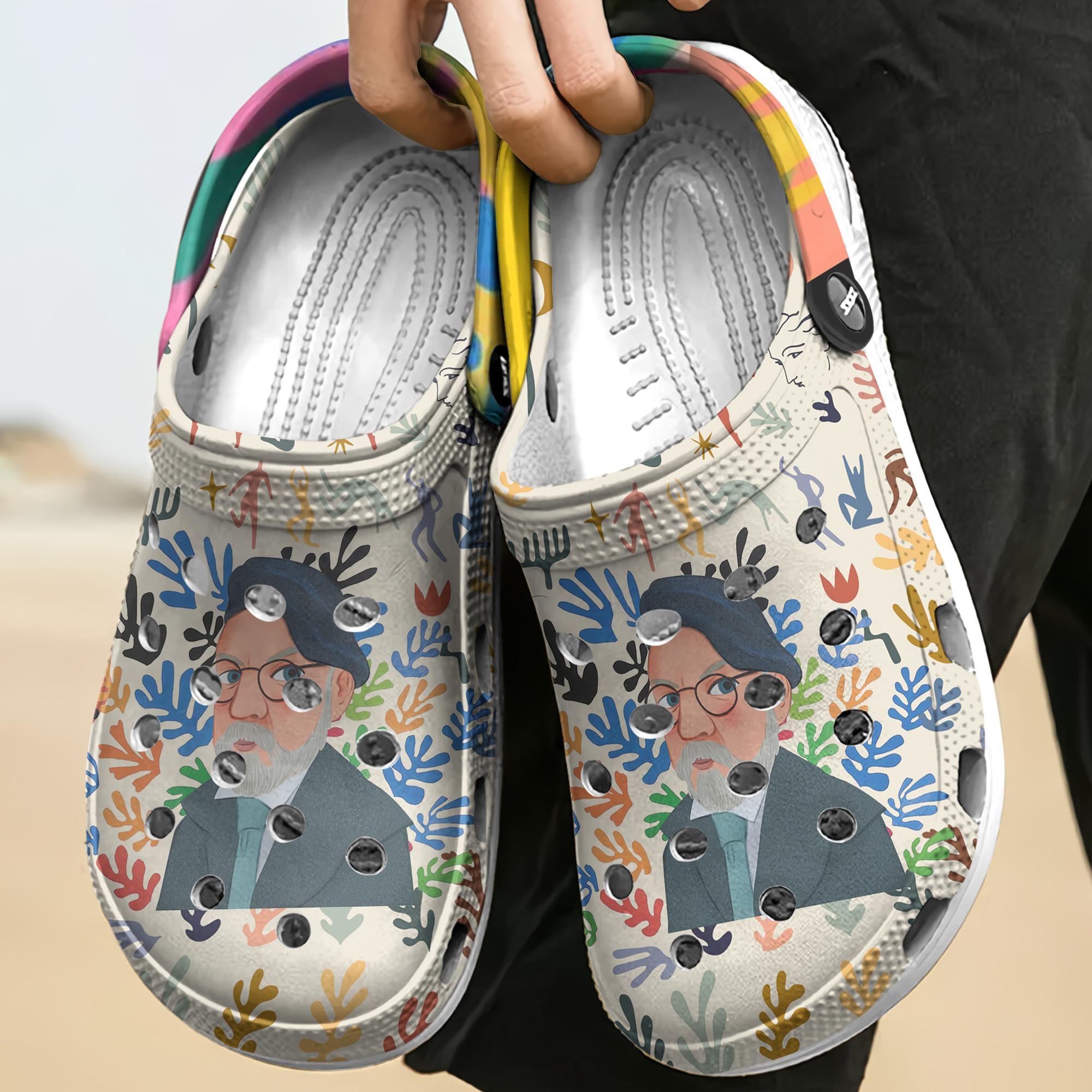 Merchidea Hakuna Matata Music Crocs Crocband Clogs Shoes Comfortable For Men Women and Kids