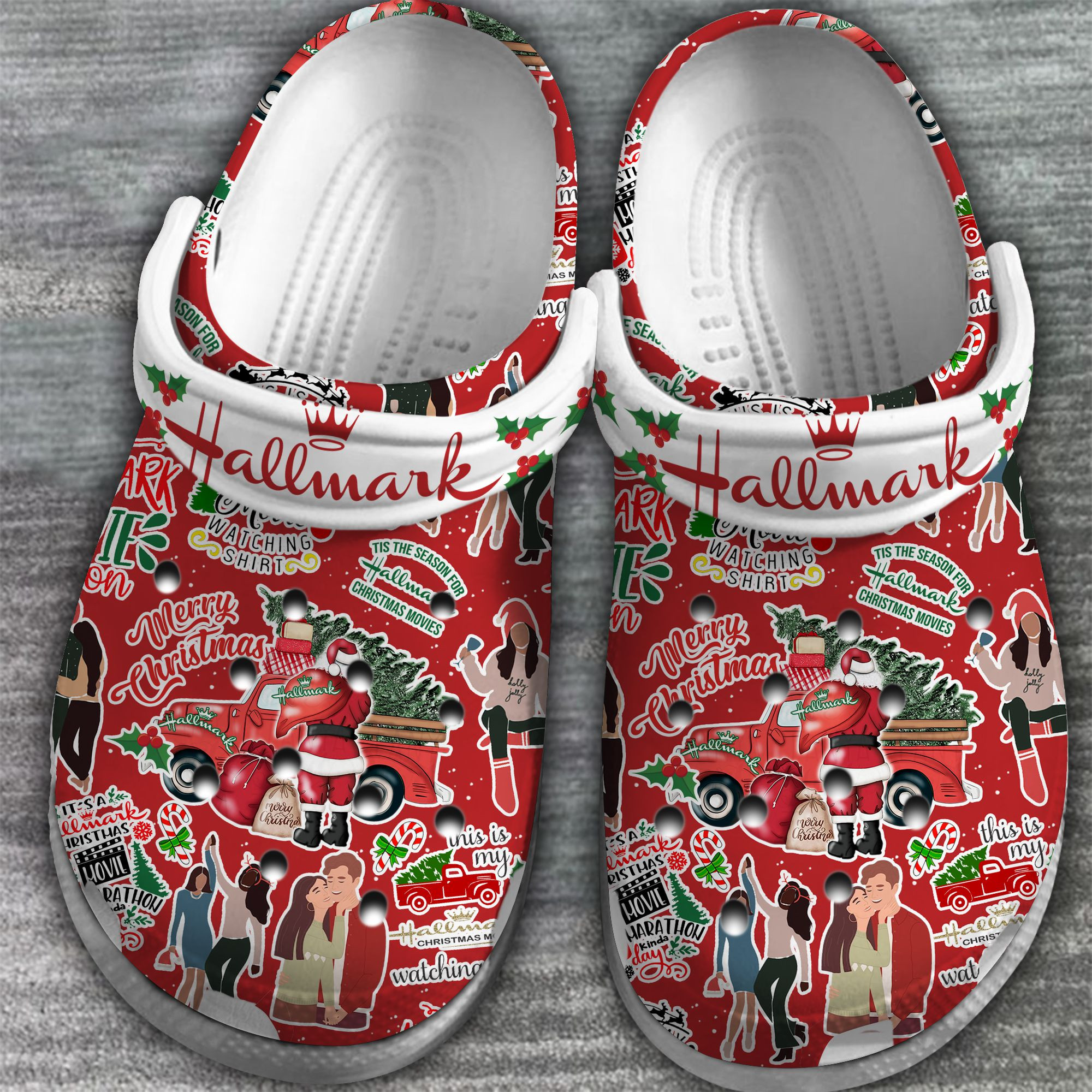 Merchidea Hallmark TV Series Crocs Crocband Clogs Shoes Comfortable For Men Women and Kids