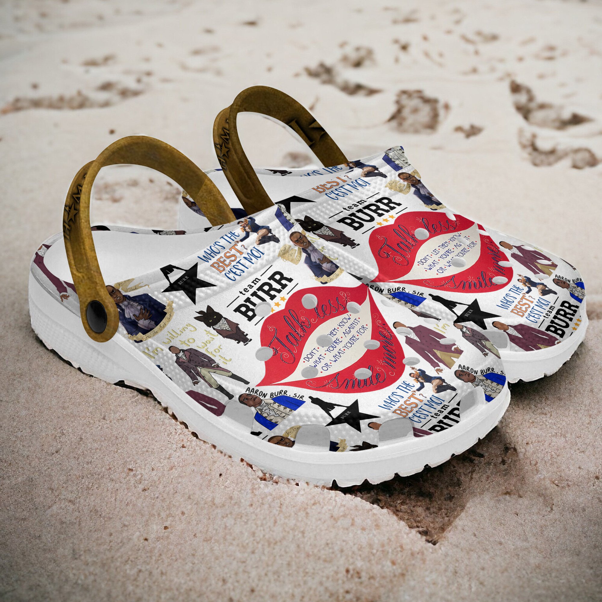 Merchidea Hamilton Music Crocs Crocband Clogs Shoes Comfortable For Men Women and Kids