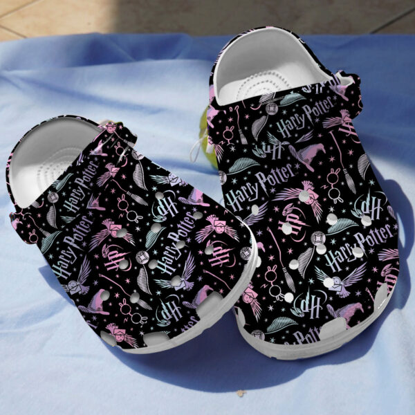 Merchidea Harry Potter Elements Movie Crocs Crocband Clogs Shoes Comfortable For Men Women and Kids