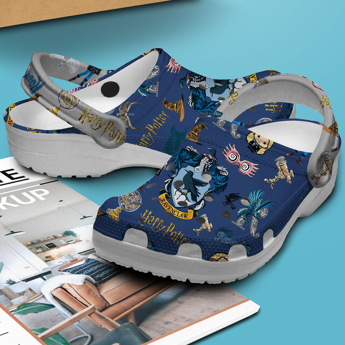 Merchidea Harry Potter Movie Crocs Crocband Clogs Shoes Comfortable For Men Women and Kids